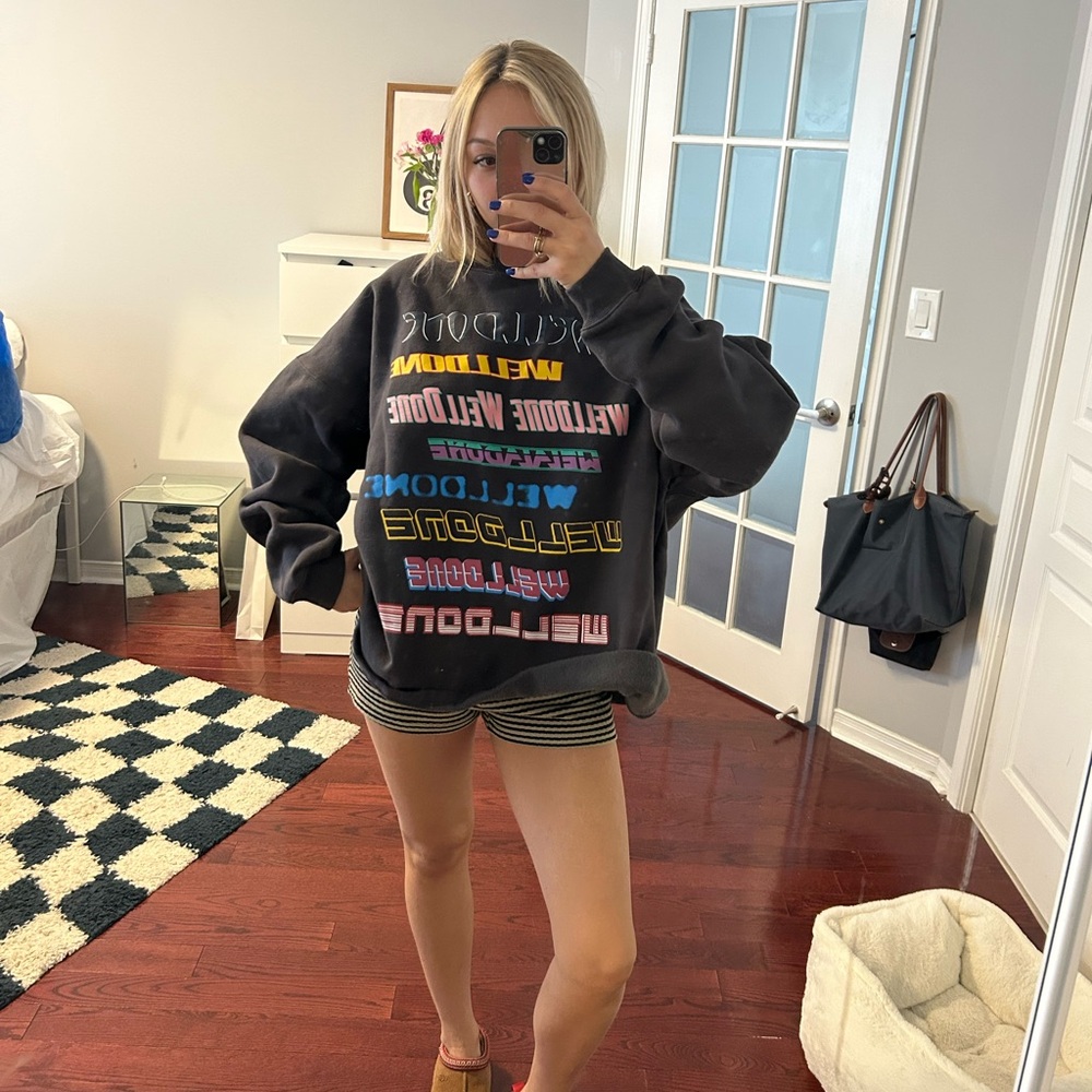 WE11 DONE Graphic crewneck